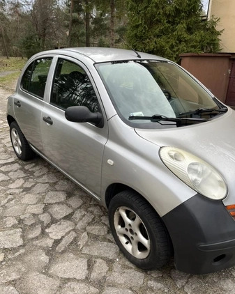 Nissan Micra cena 4000 przebieg: 195000, rok produkcji 2004 z Trzebinia małe 67